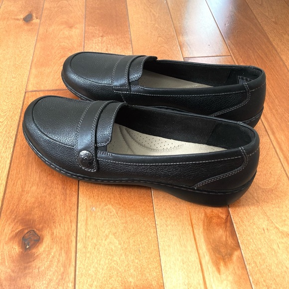 CLARKS CORA DAISY BLACK Size 9.5 - Picture 8 of 13